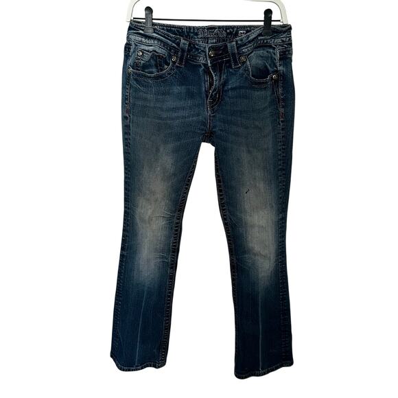 Y2k miss me women's jeans sz 31 boot cut - Picture 1 of 8